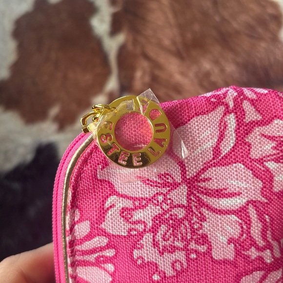 Brand New Estee Lauder x Lilly Pulitzer Cosmetic Bag Bronzers PUR Barbie Brush - Picture 13 of 16